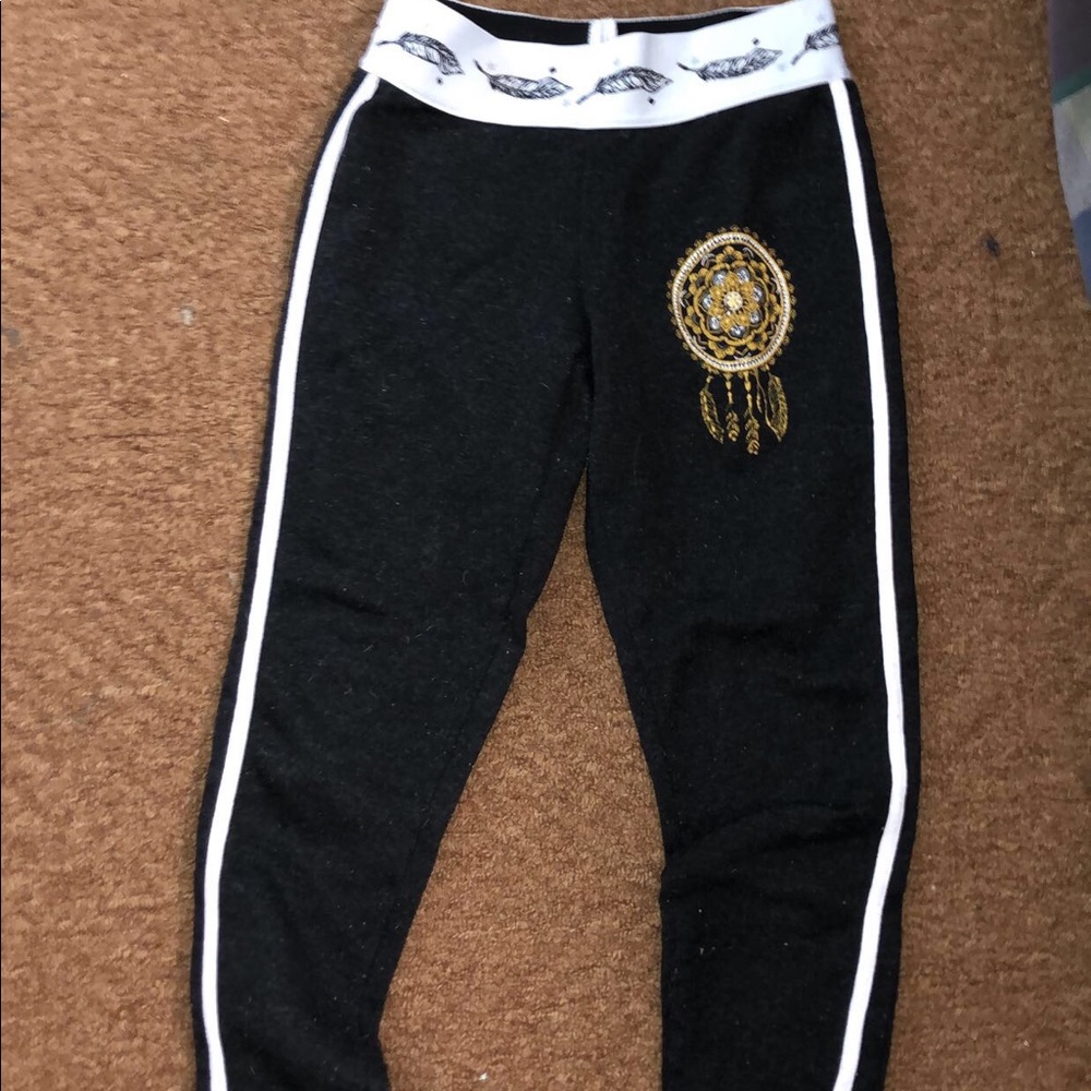 Womens black joggers